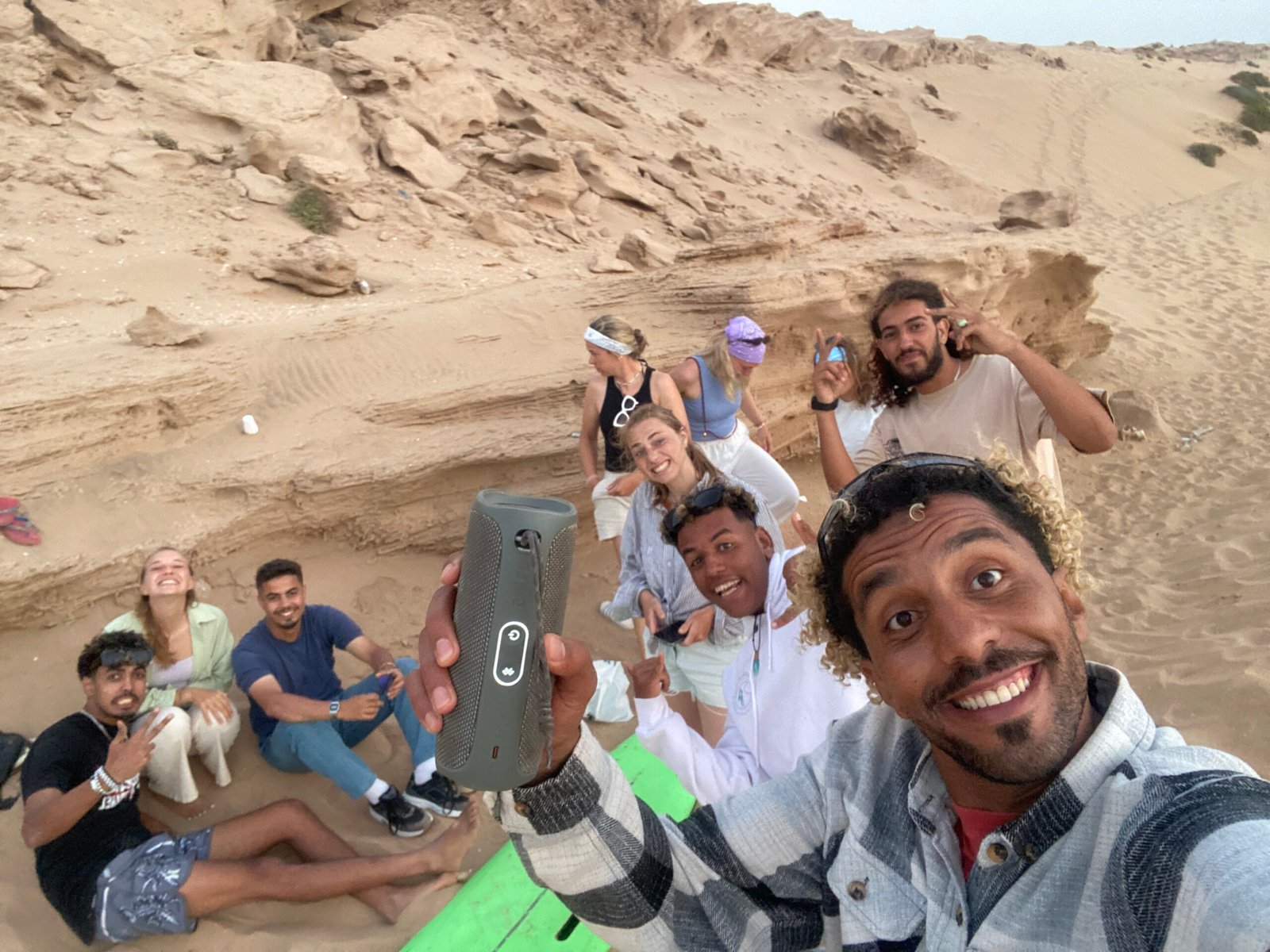 Excursion and sandboarding in Timlaline Morocco