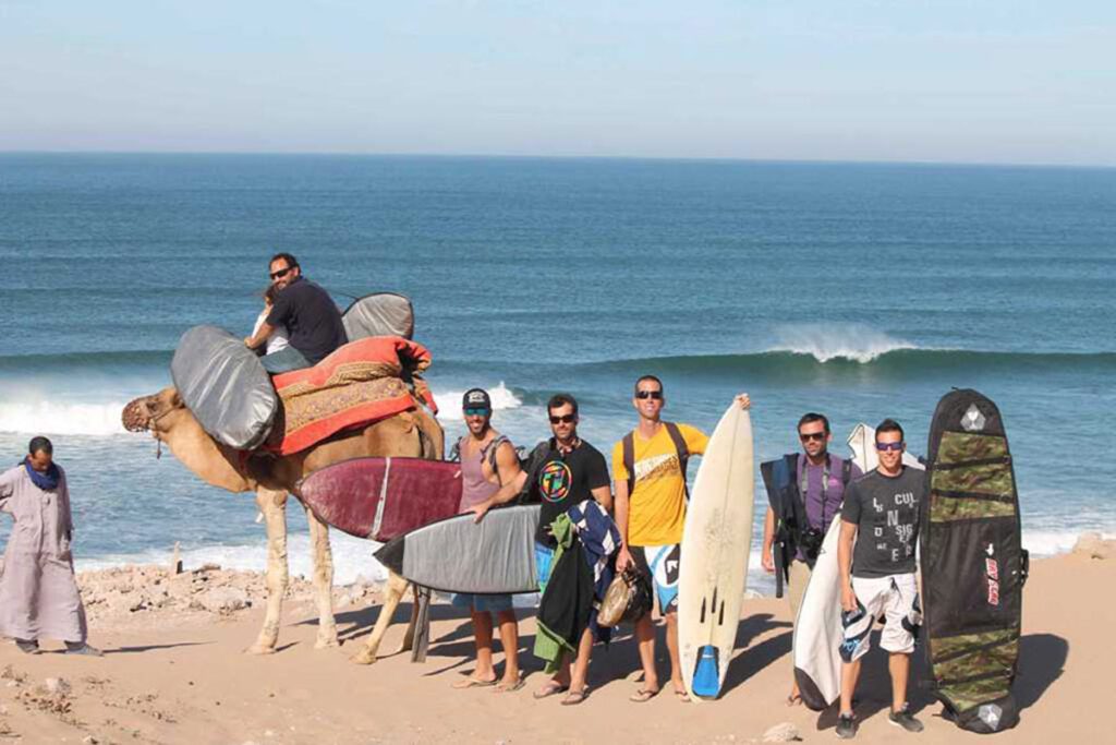 uk surfers in morocco
