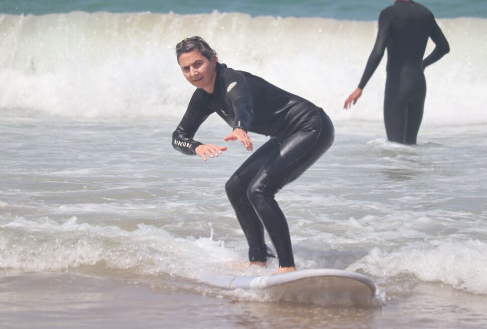 Beginner surfers enjoying Surf Package in Tamraght Morocco