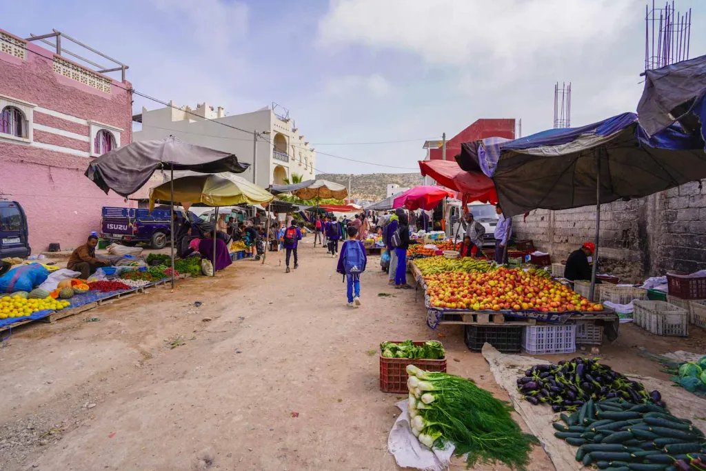 Tamraght Village hidden food alleys