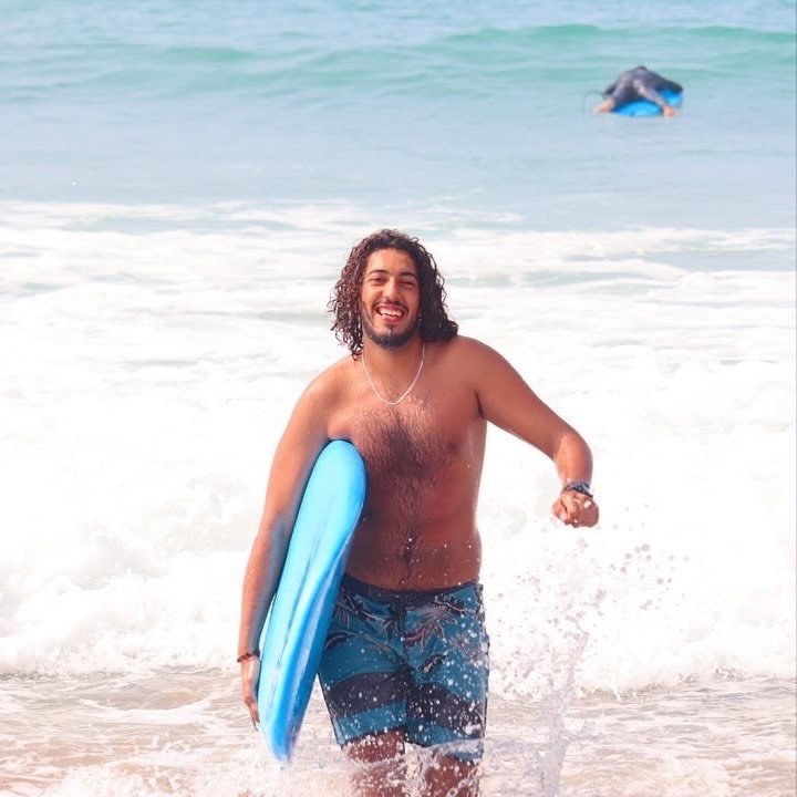 Yassin, camp manager and host at PaddleOut Morocco surf camp in Tamraght
