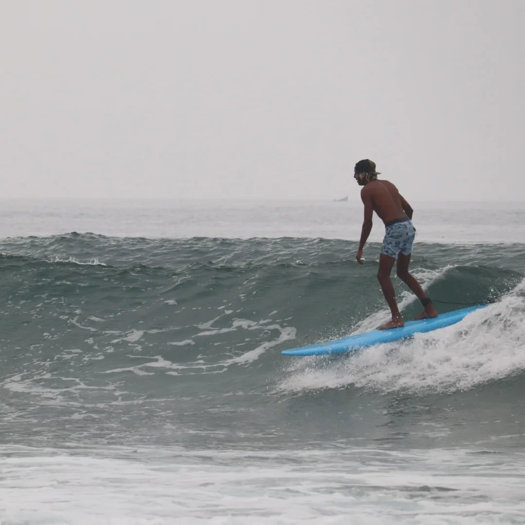 Haitam, surf instructor at PaddleOut Morocco surf camp in Tamraght