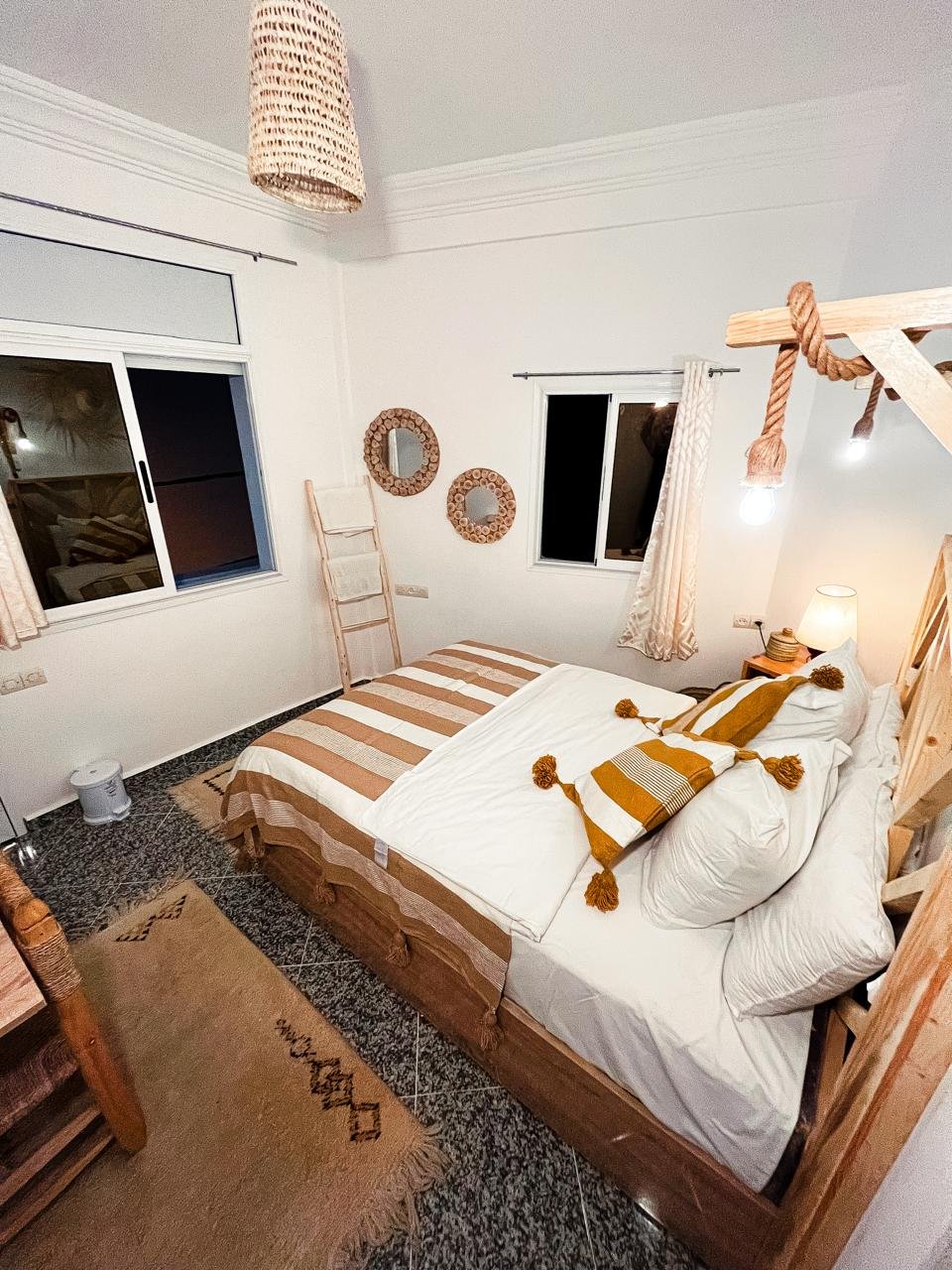 Room at PaddleOut Morocco surf house
