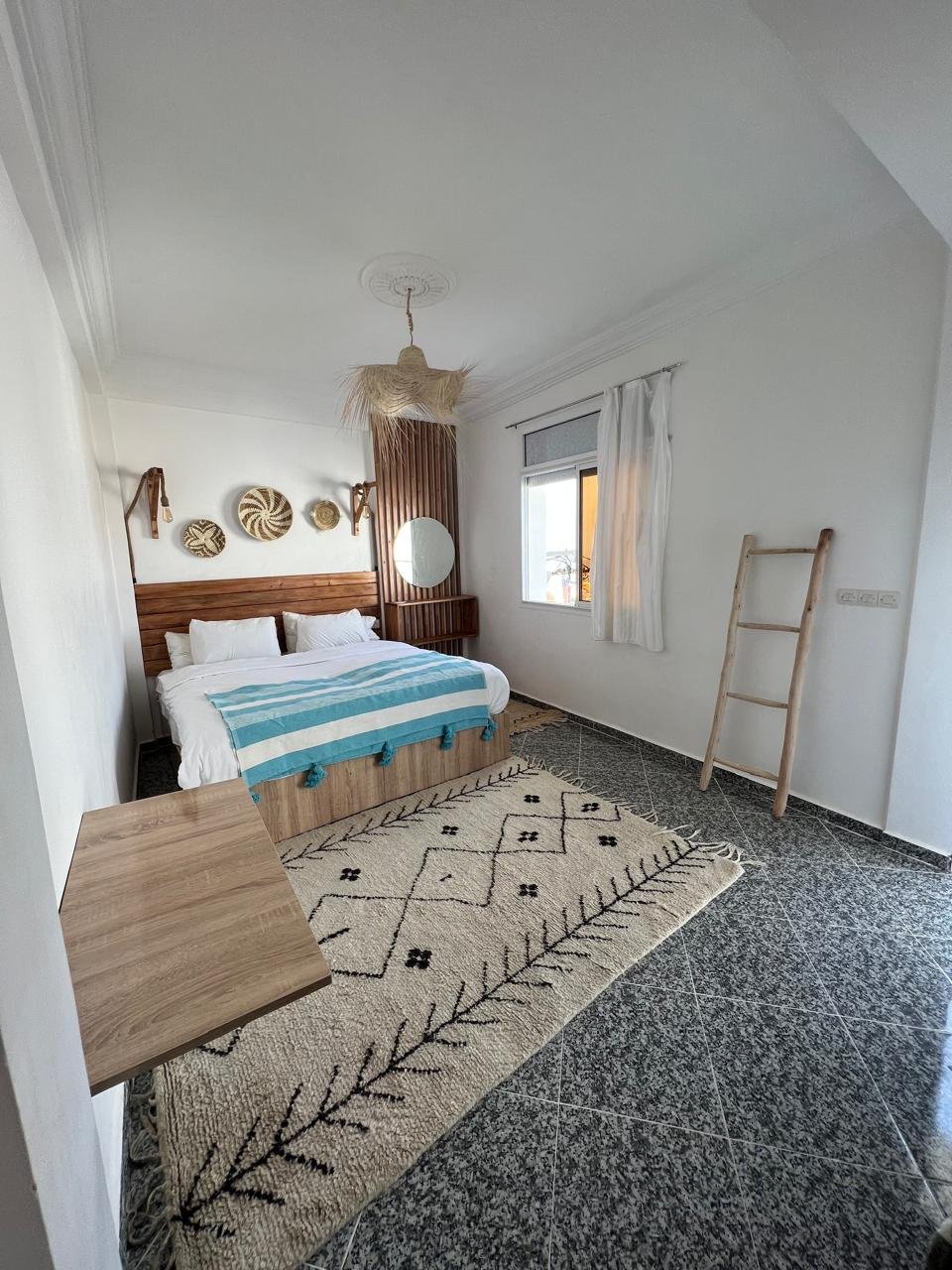 Bedroom at PaddleOut Morocco surf house