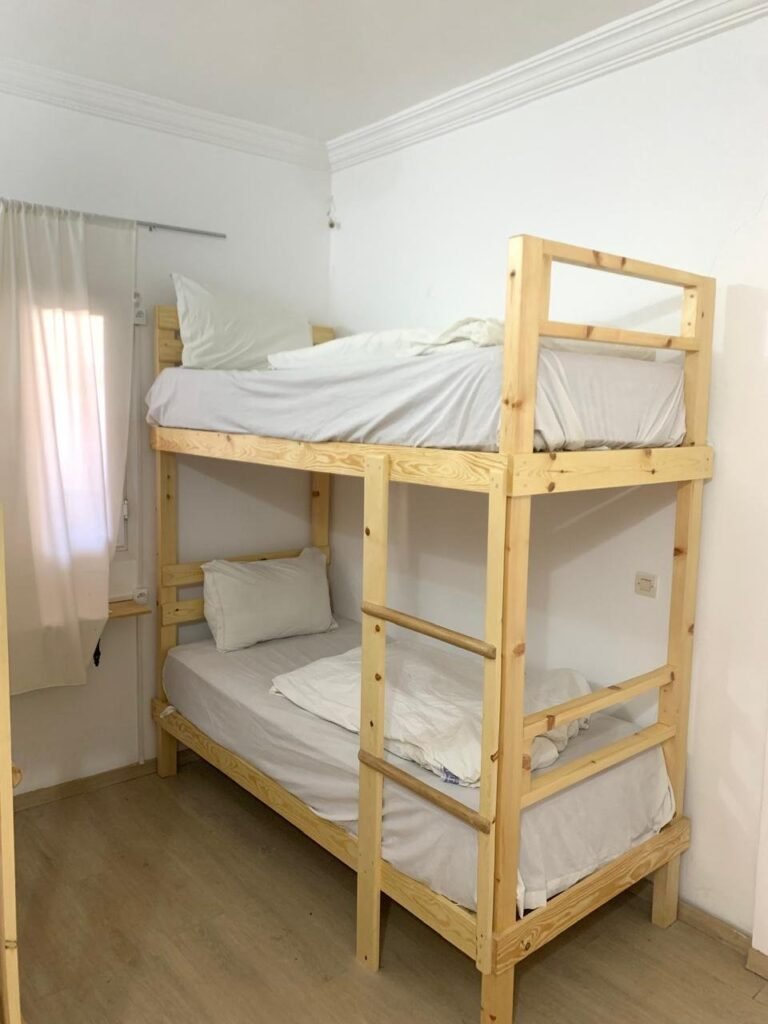 Bedroom at the PaddleOut surf house