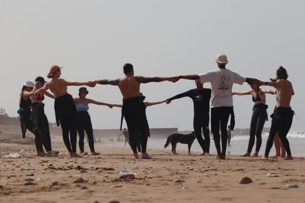 Surf session in Tamraght